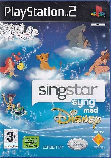 Singstar Syng Med Disney - PS2 (Genbrug)